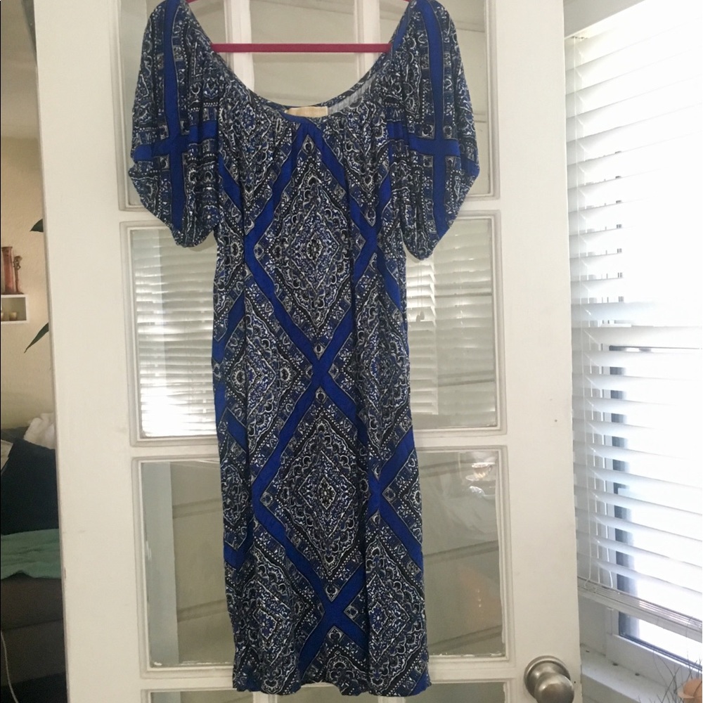 MICHAEL Michael Kors Blue Dress | Small